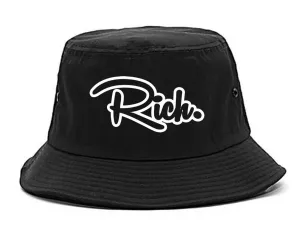 Rich Script Bucket Hat