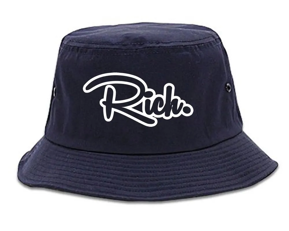 Rich Script Bucket Hat