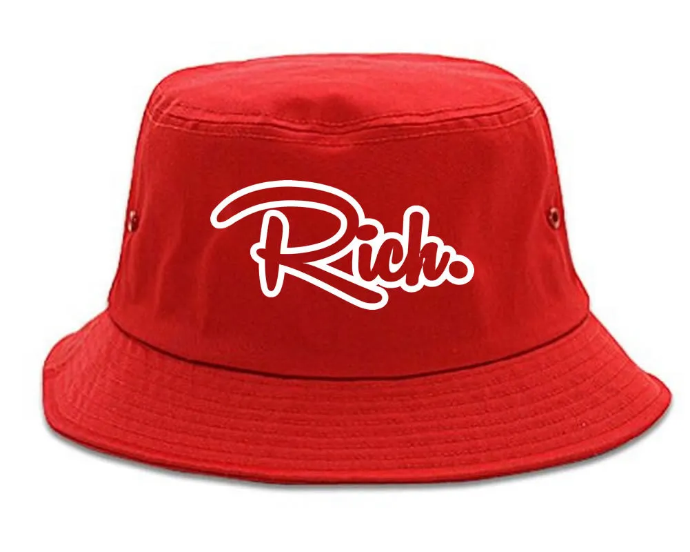 Rich Script Bucket Hat