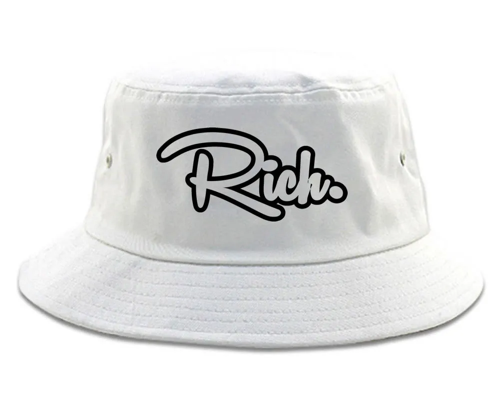 Rich Script Bucket Hat