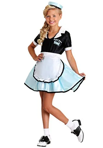 Rubie's Girl's 1950s Car Hop Costume