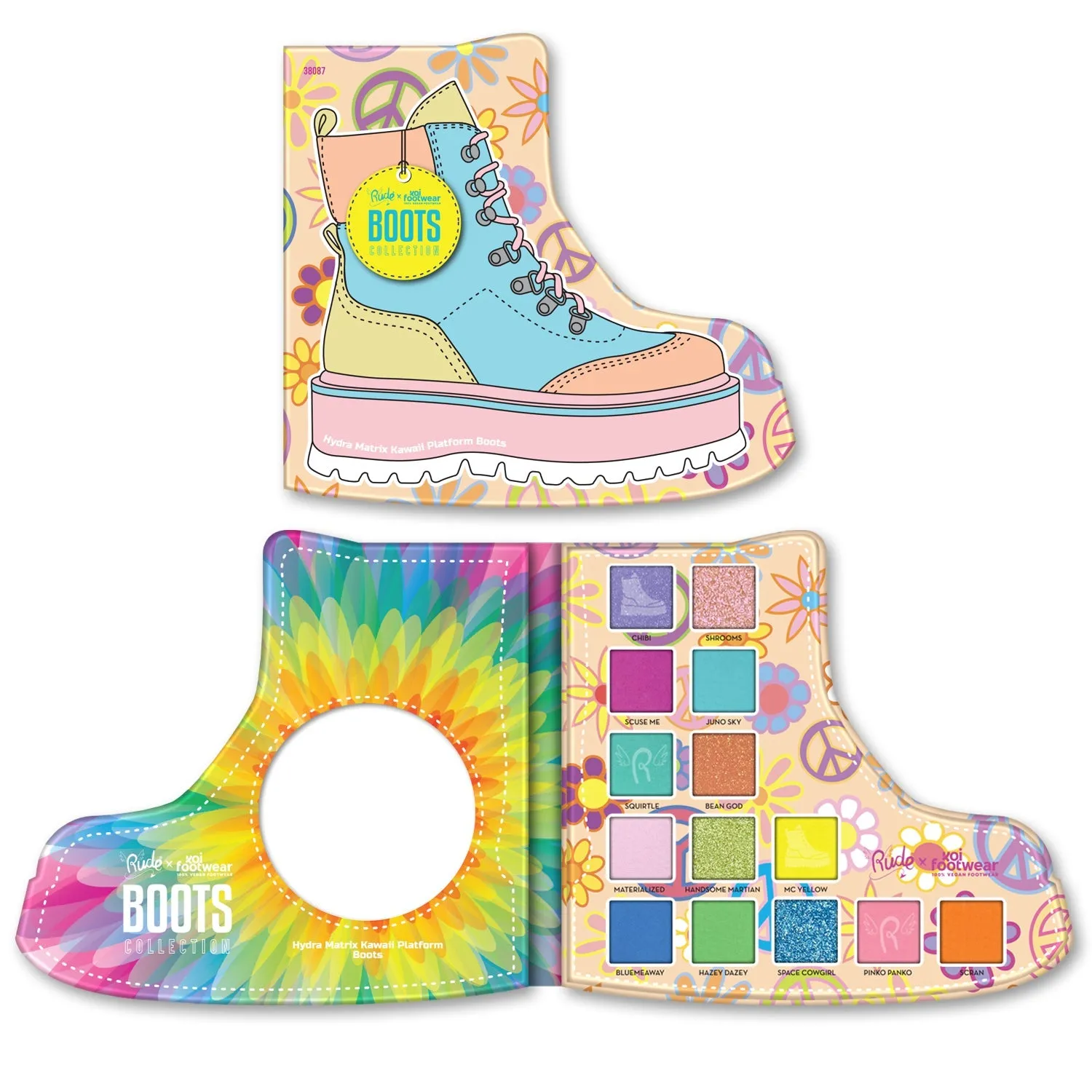 RUDE X KOI FOOTWEAR Boots Collection - Hydra Matrix Kawaii Platform Boots