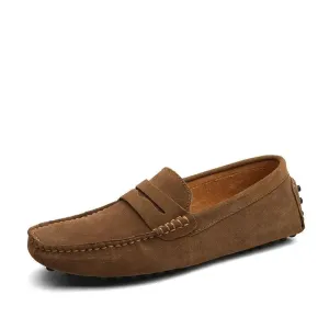 Size 49 Men Casual Shoes Fashion Men Shoes Genuine Leather Men Loafers Moccasins Slip On Men's Flats Male Driving Shoes