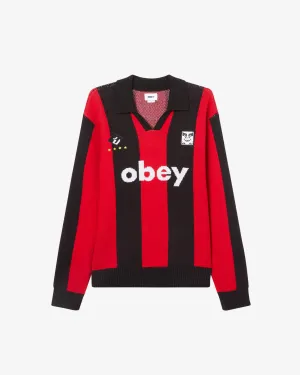 SOCCER JERSEY SWEATER