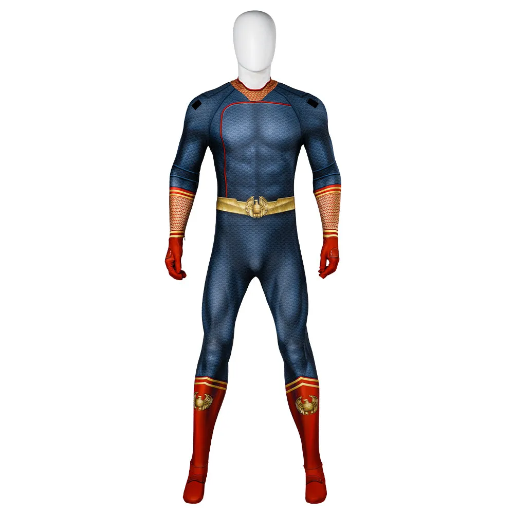 The Boys Homelander Zentai Jumpsuit Cosplay Costume