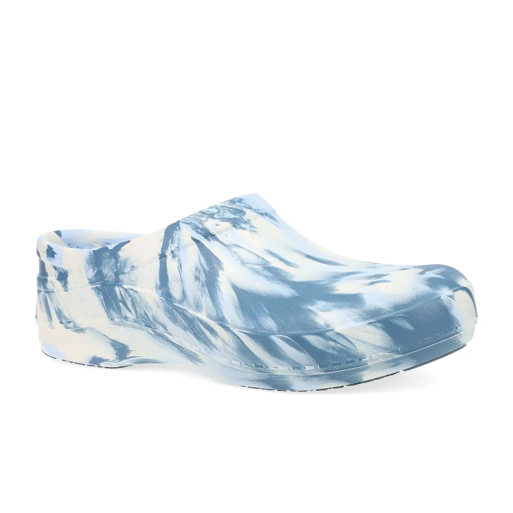 Women's Dansko Kaci Color: Sky Marbled Molded Mule