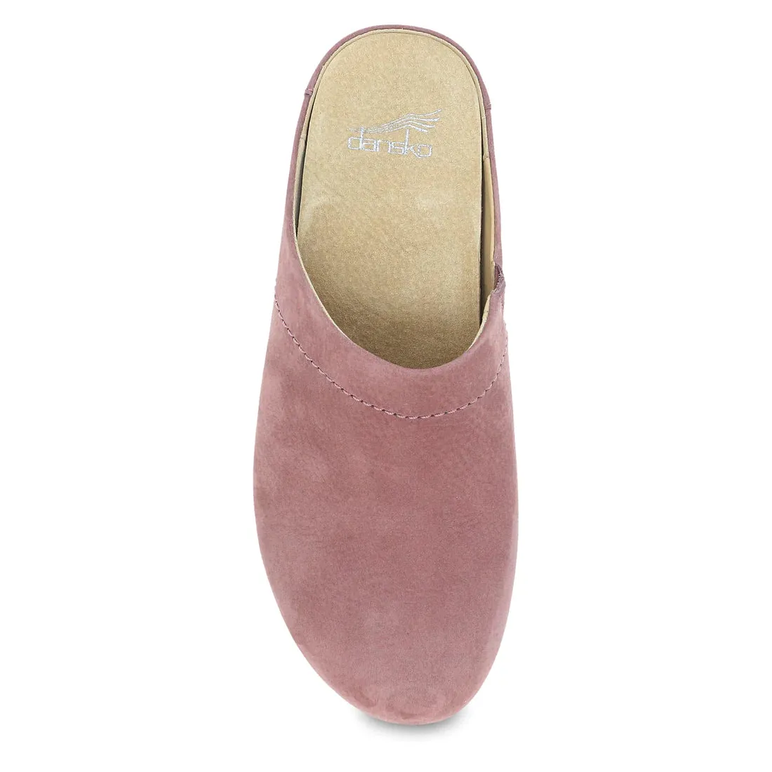 Women's Dansko Mariella Color: Rose Milled Nubuck Mule