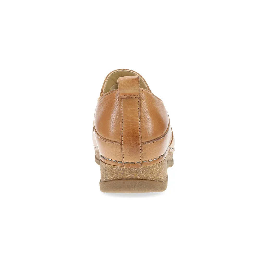 Women's Dansko Meara Clog Color: Tan Waxy Milled