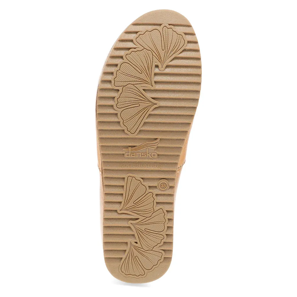 Women's Dansko Meara Clog Color: Tan Waxy Milled