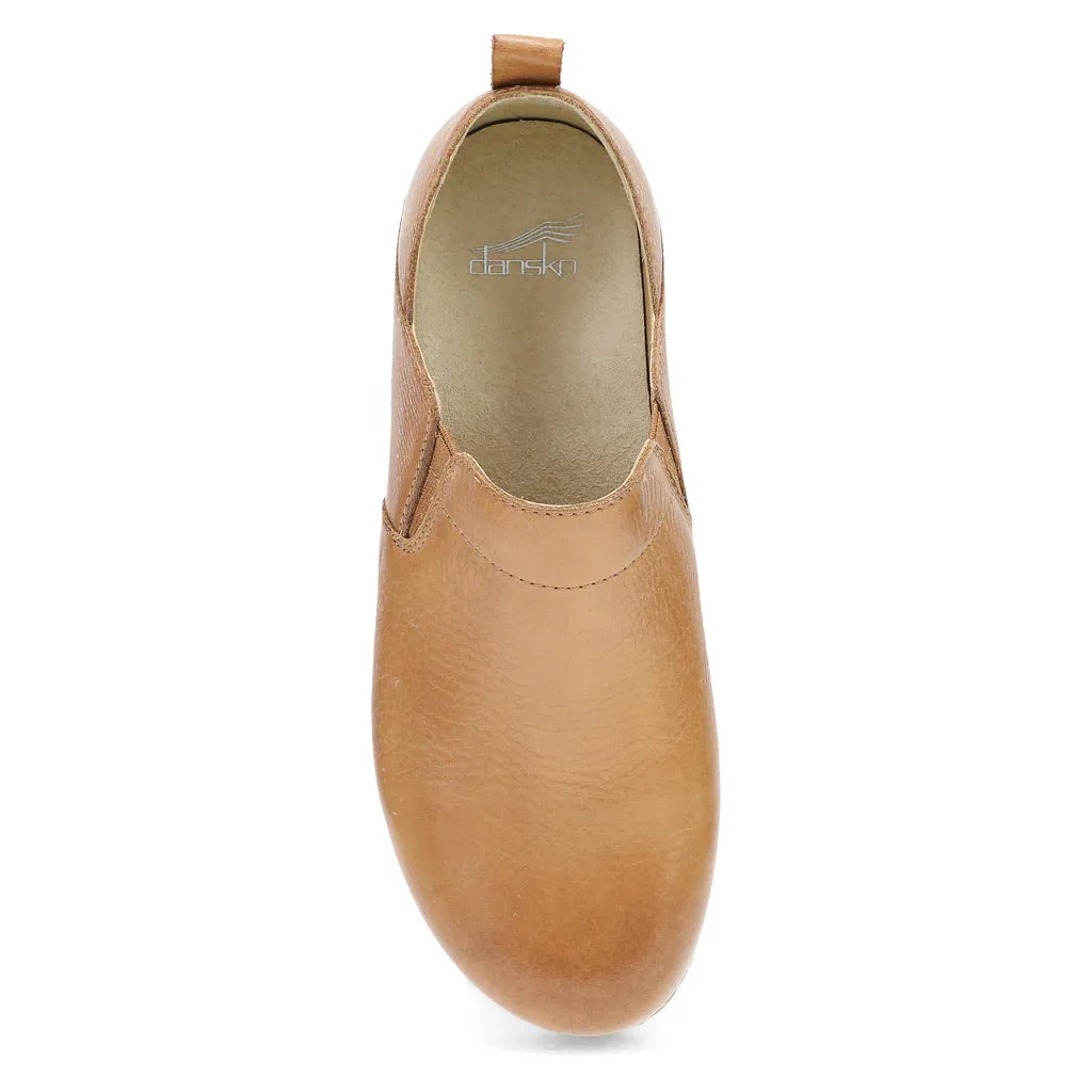 Women's Dansko Meara Clog Color: Tan Waxy Milled