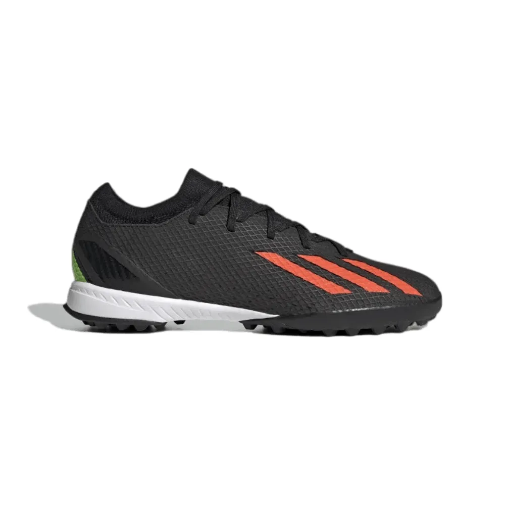 X Speedportal.3 Turf Soccer Shoe (Core Black/Solar Red/Team Solar Green)