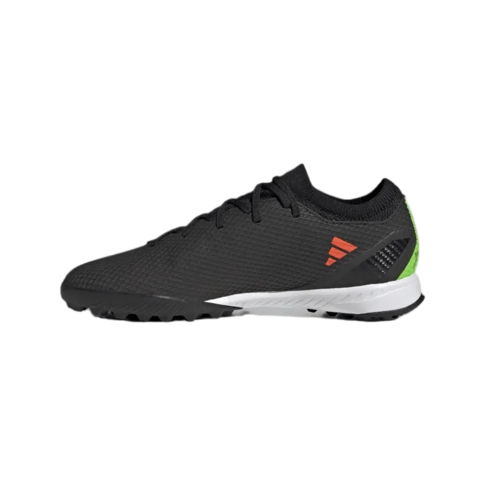 X Speedportal.3 Turf Soccer Shoe (Core Black/Solar Red/Team Solar Green)